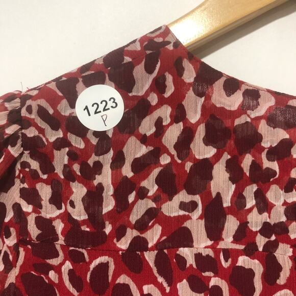 LK Bennett London DR Damiell Long Sleeve Midi Dress US 2 - Picture 8 of 9